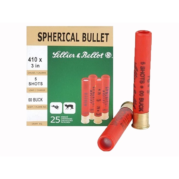 SELLIER & BELLOT - 410 BORE 3" #00 AMMO