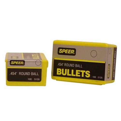 SPEER - Speer Bullet Muz Rnd Ball .454