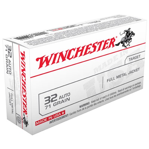 WINCHESTER - Winchester Ammo Q 32 ACP USA 71gr FMJ  12#