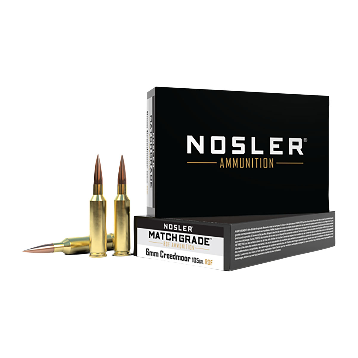 NOSLER, INC. - MATCH GRADE 6MM CREEDMOOR AMMO