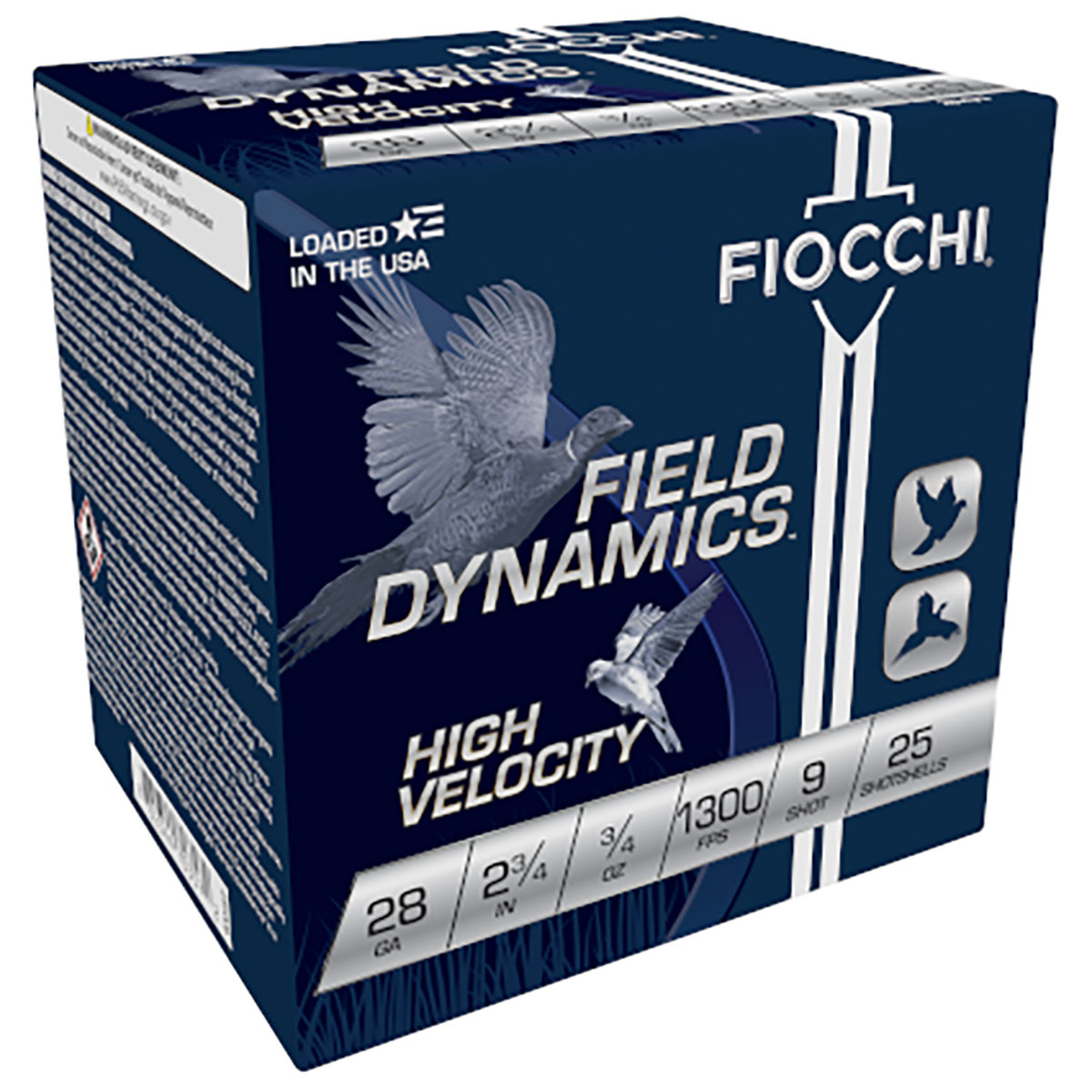 FIOCCHI AMMUNITION - FIOCCHI HIGH VELOCITY 28 GAUGE 9 SHOT