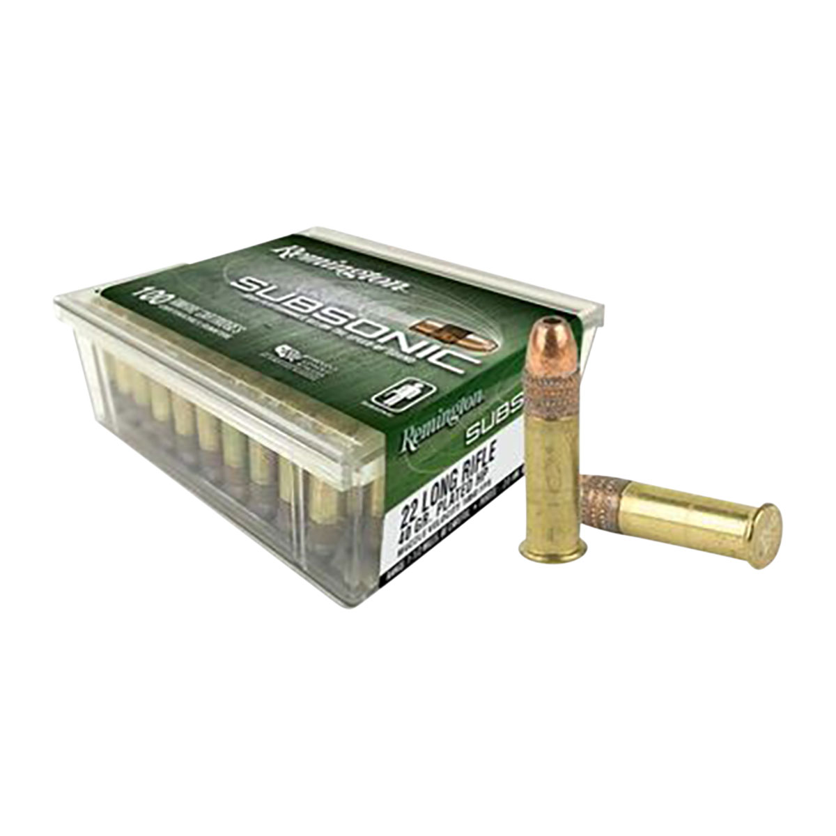 REMINGTON - SUBSONIC RIMFIRE 22 LONG RIFLE AMMO