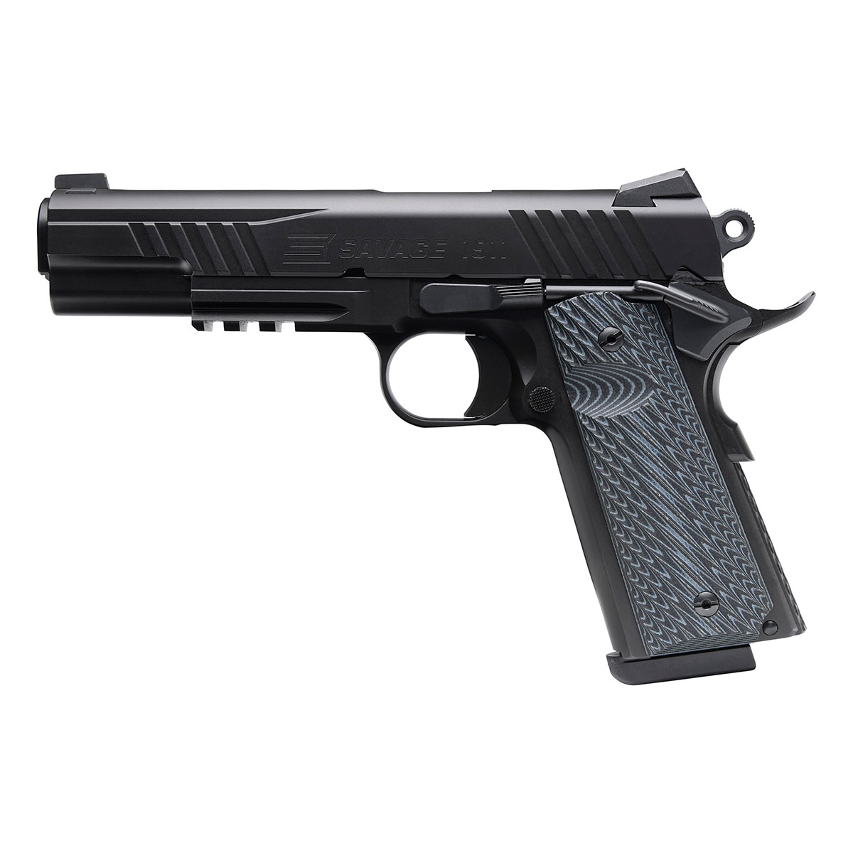 SAVAGE ARMS - 1911 GOVERNMENT 45 ACP WITH RAIL