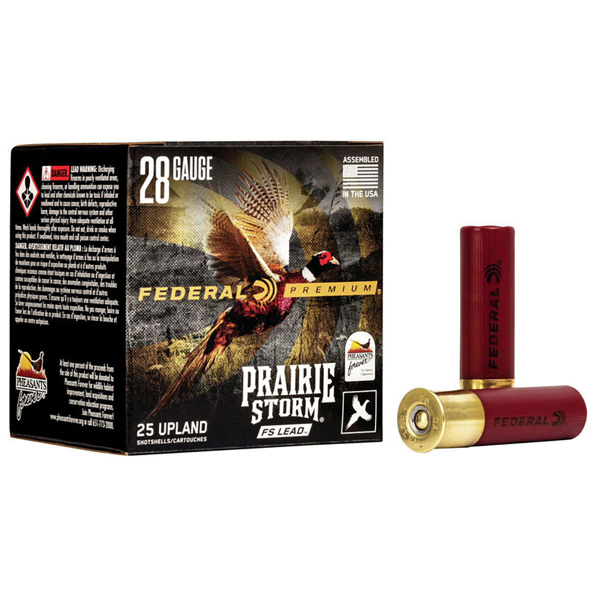 FEDERAL - PRAIRIE STORM FS LEAD 28 GAUGE SHOTGUN AMMO