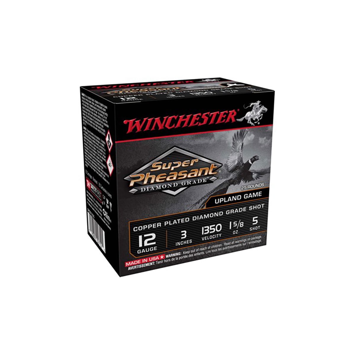 WINCHESTER - SUPER PHEASANT DIAMOND GRADE 12 GAUGE SHOTGUN AMMO