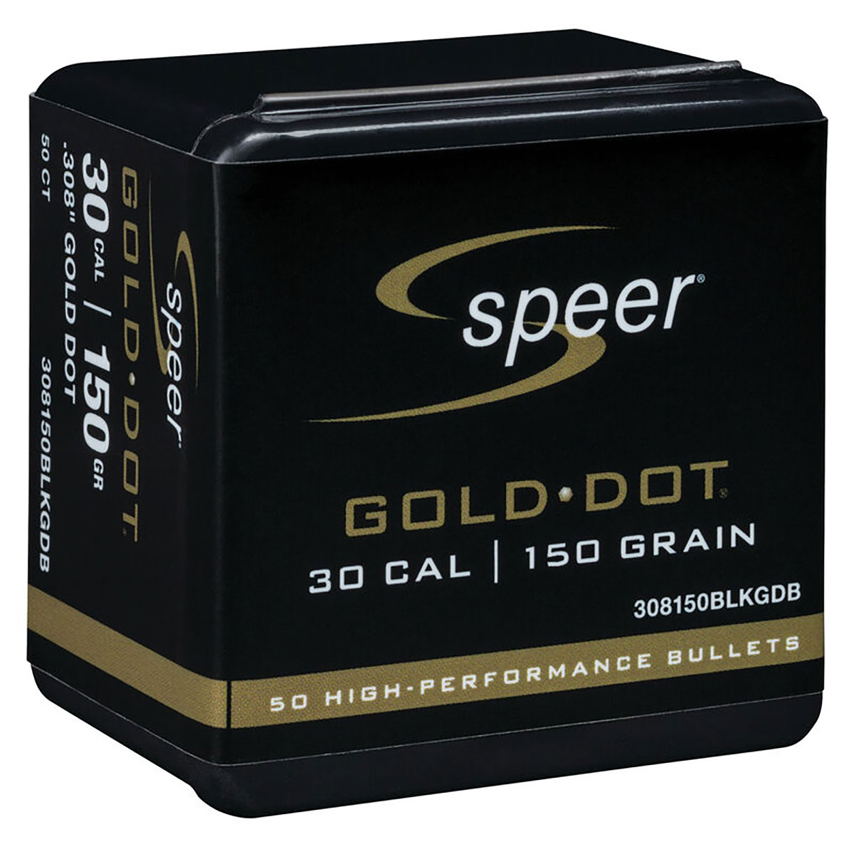 SPEER - GOLD DOT 30 CALIBER (0.308") RIFLE BULLETS
