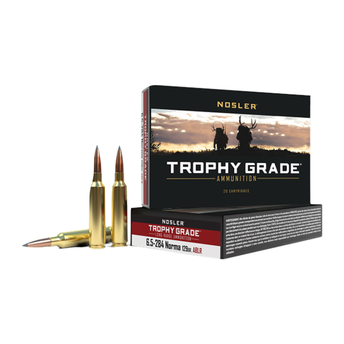 NOSLER, INC. - TROPHY GRADE LONG RANGE 6.5-284 NORMA AMMO