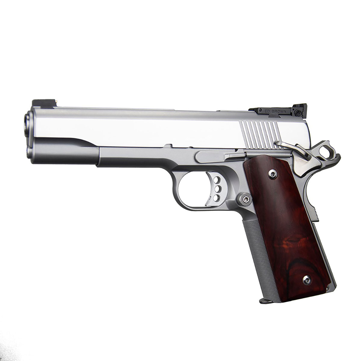 ED BROWN - CLASSIC CUSTOM GOVERNMENT MODEL STAINLESS STEEL 45ACP