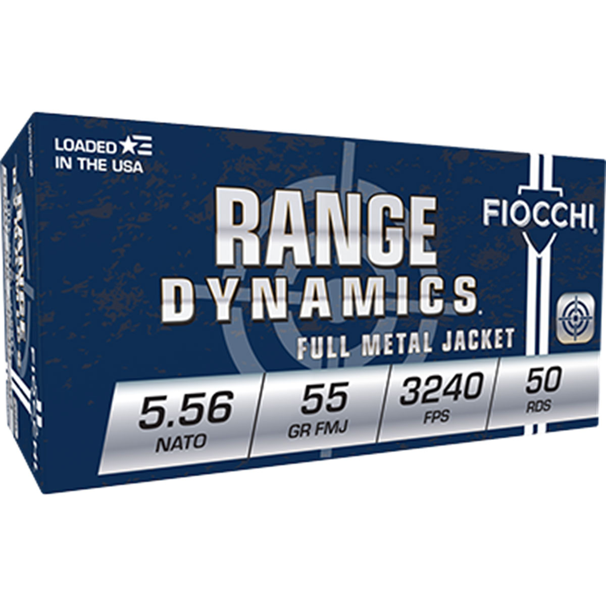 FIOCCHI AMMUNITION - RANGE DYNAMIC HYPERFORMANCE 5.56X45 NATO M193 RIFLE AMMO