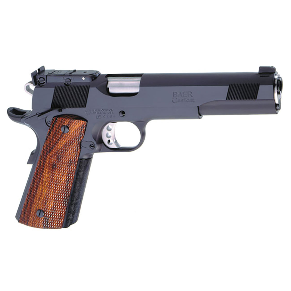 LES BAER CUSTOM - 1911 P.P.C. OPEN CLASS AND DISTINGUISHED MATCH 9MM LUGER HADNGUN
