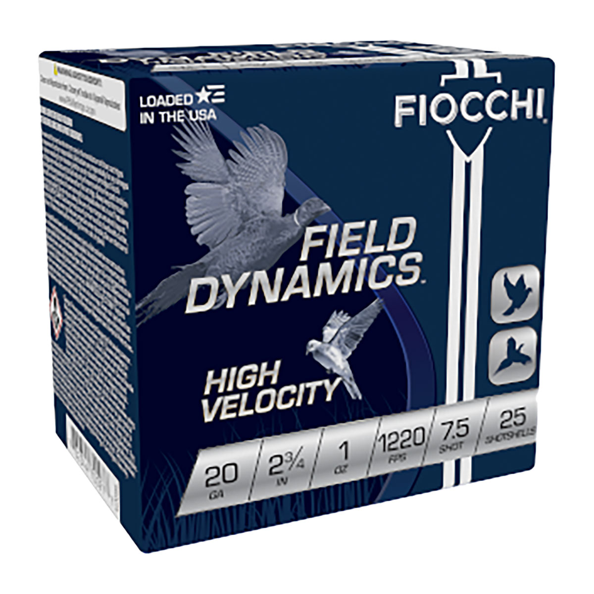 FIOCCHI AMMUNITION - UPLAND GAME HIGH VELOCITY 20 GAUGE 2-3/4" SHOTGUN AMMO