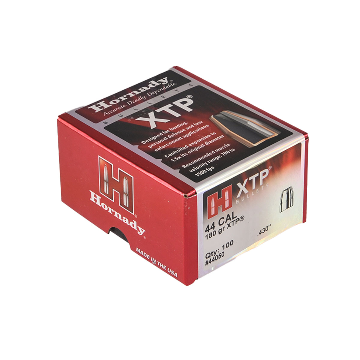 HORNADY - XTP® .44 CALIBER (0.430") PISTOL BULLETS