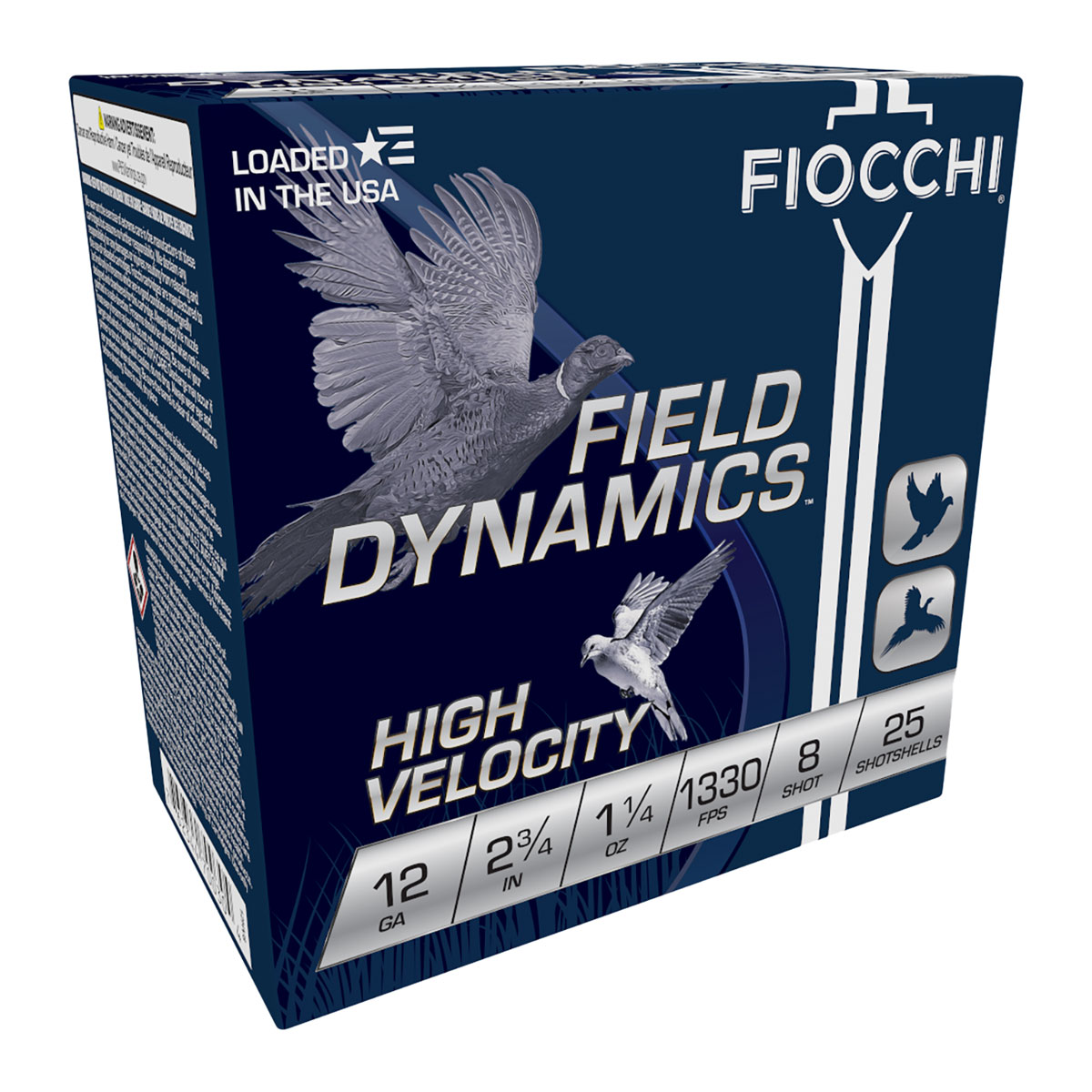 FIOCCHI AMMUNITION - UPLAND GAME HIGH VELOCITY 12 GAUGE 2-34" SHOTGUN AMMO