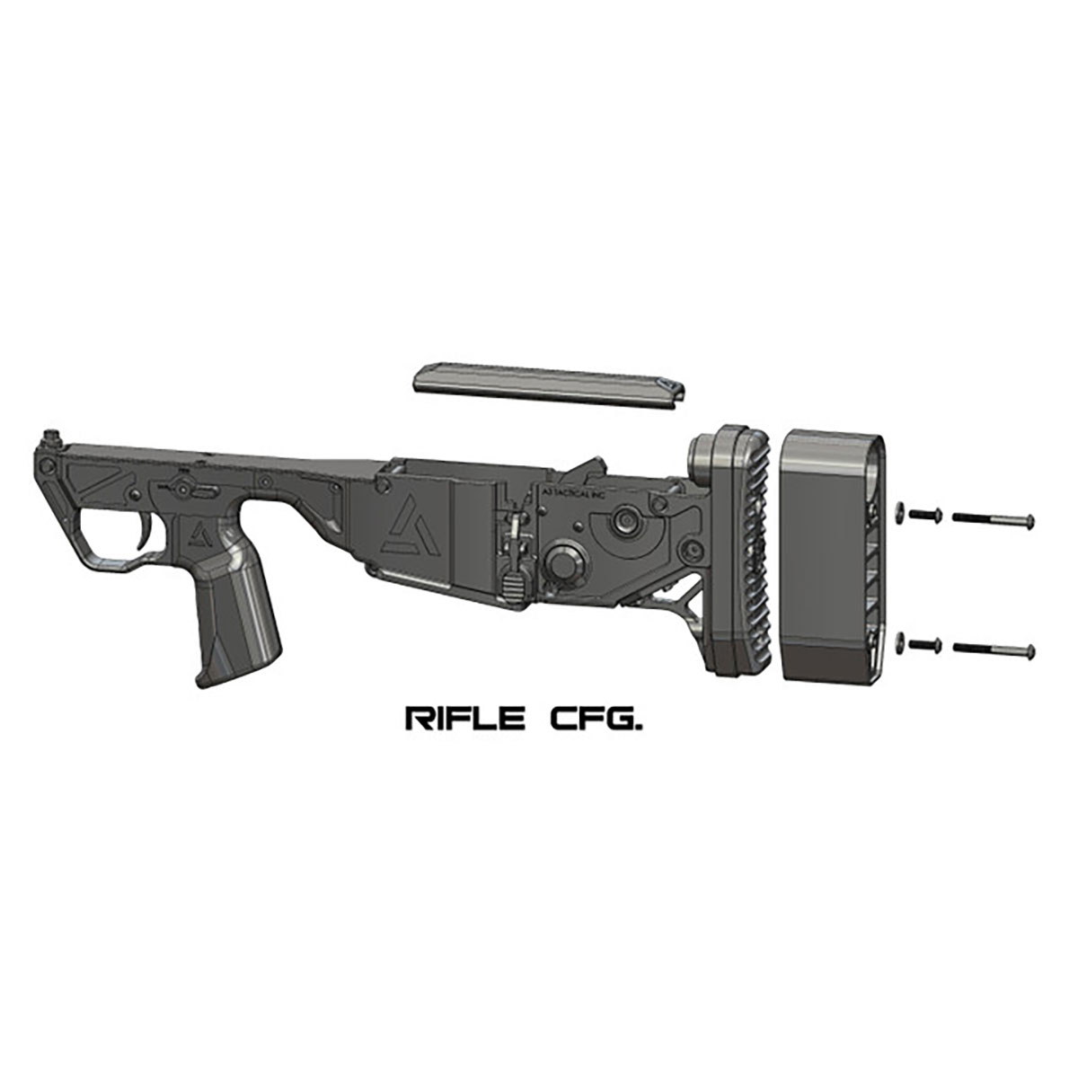 A3 TACTICAL - TRIAD BULLPUP CHASSIS FOR FOXTROT MIKE® RIFLE UPPER RECEIVER