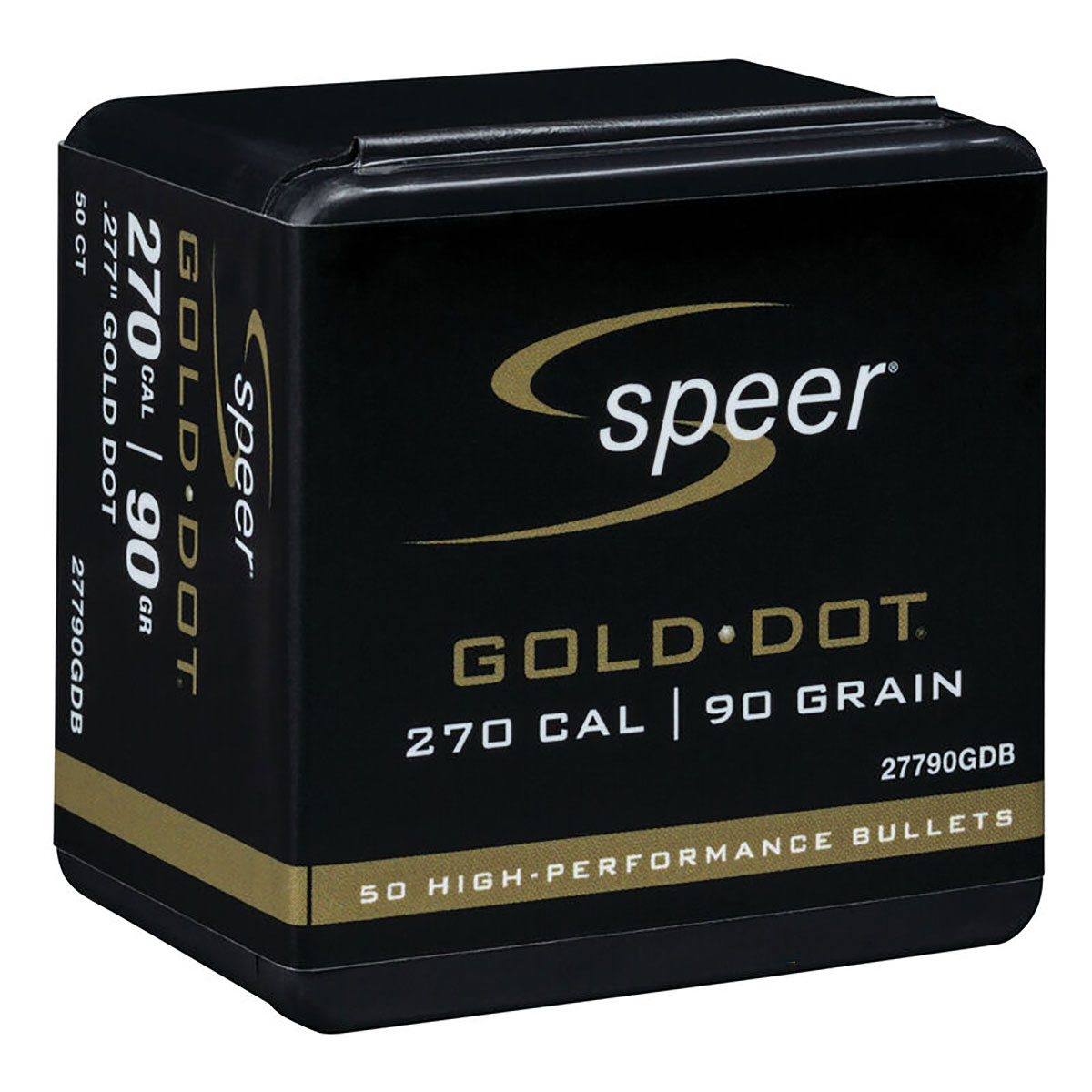 SPEER - GOLD DOT 270 CALIBER (0.270") RIFLE BULLETS
