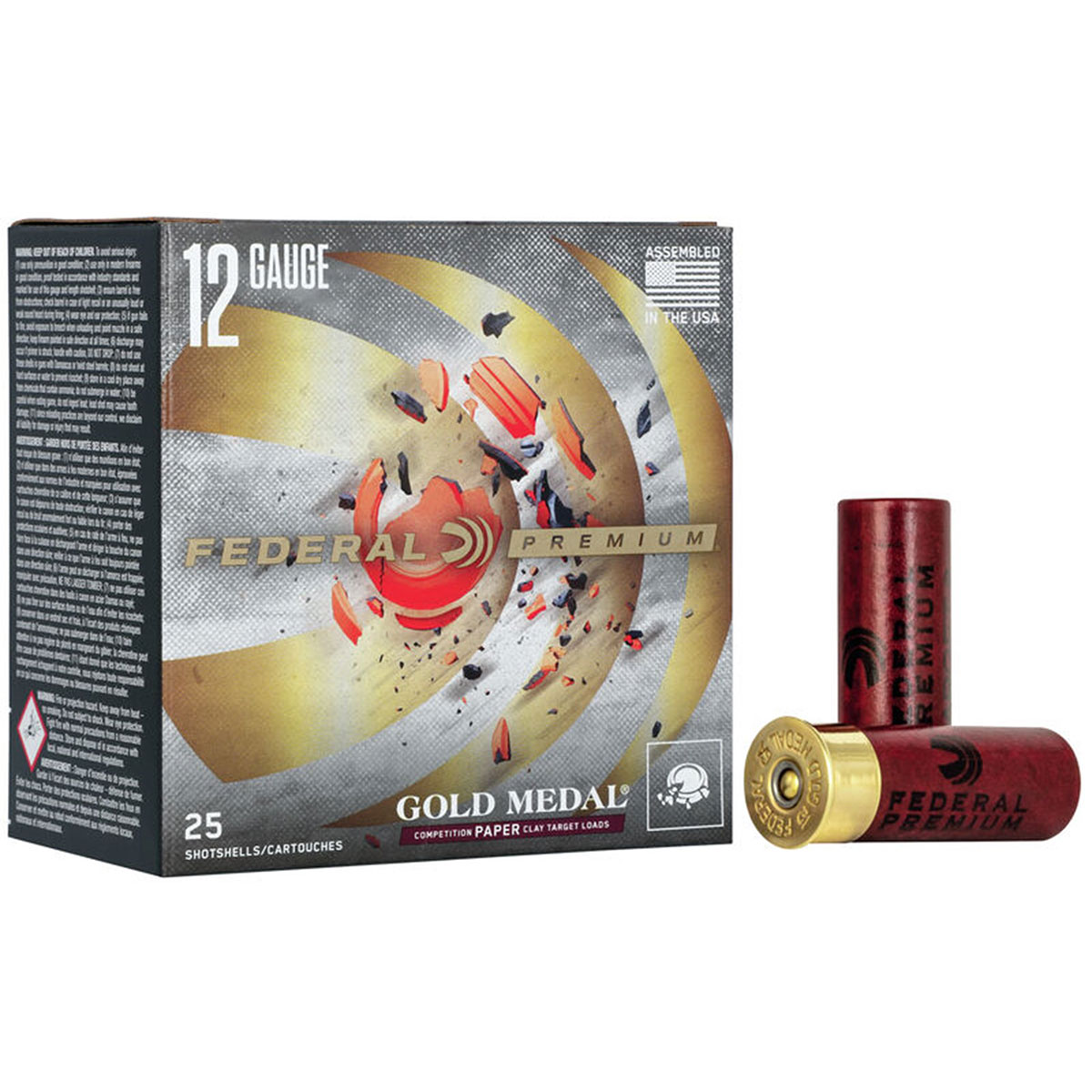 FEDERAL - FEDERAL GOLD MEDAL PAPER 12 GAUGE SHOT SHELLS