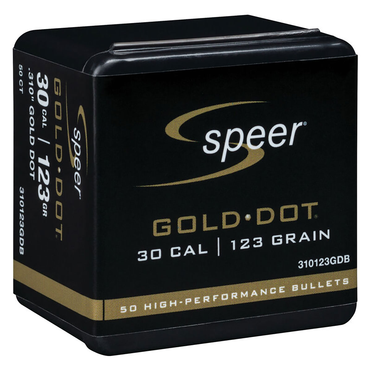 SPEER - GOLD DOT 30 CALIBER (0.310") RIFLE BULLETS