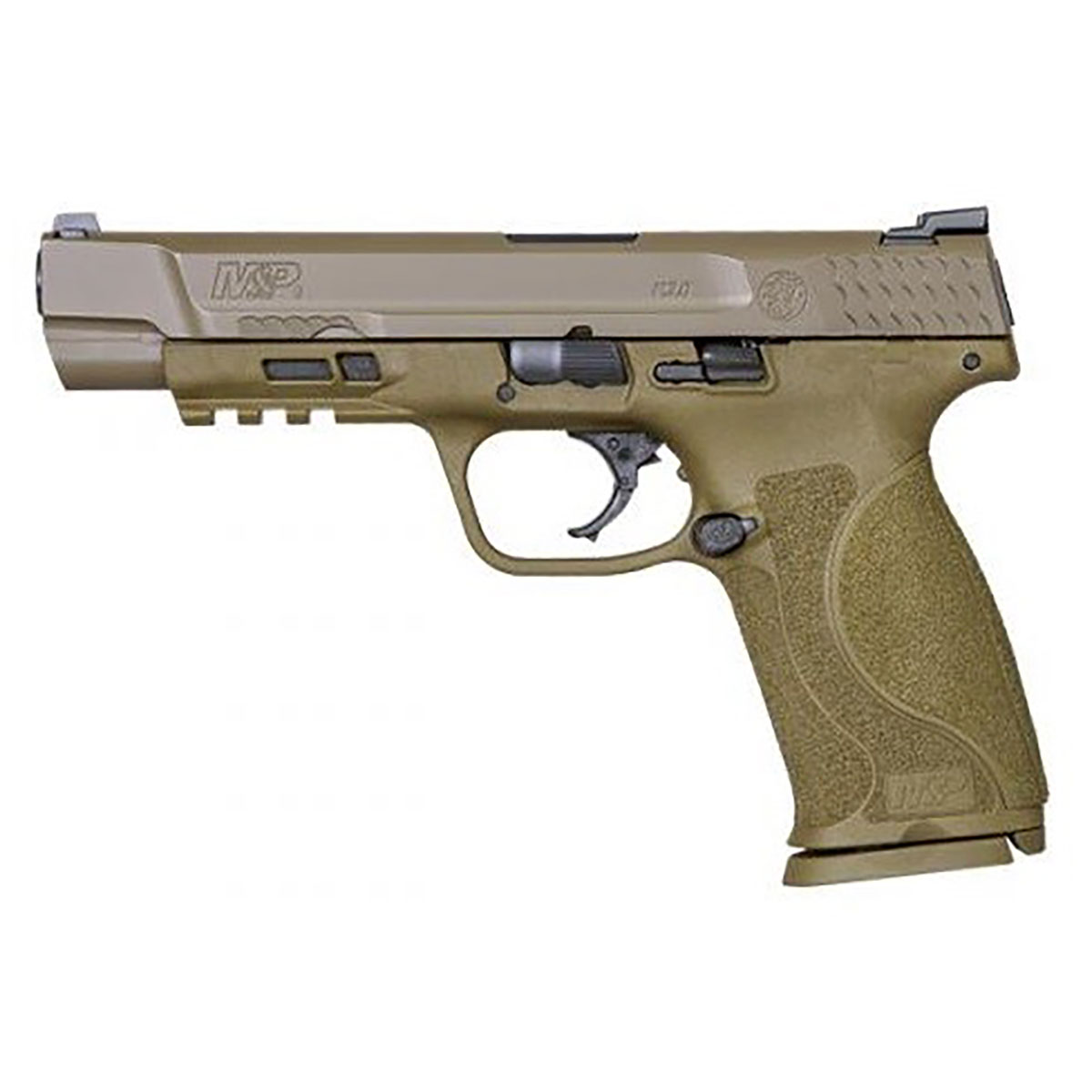 SMITH & WESSON - SW M&P 9 M2.0  9mm 5" Bbl FDE 17Rd