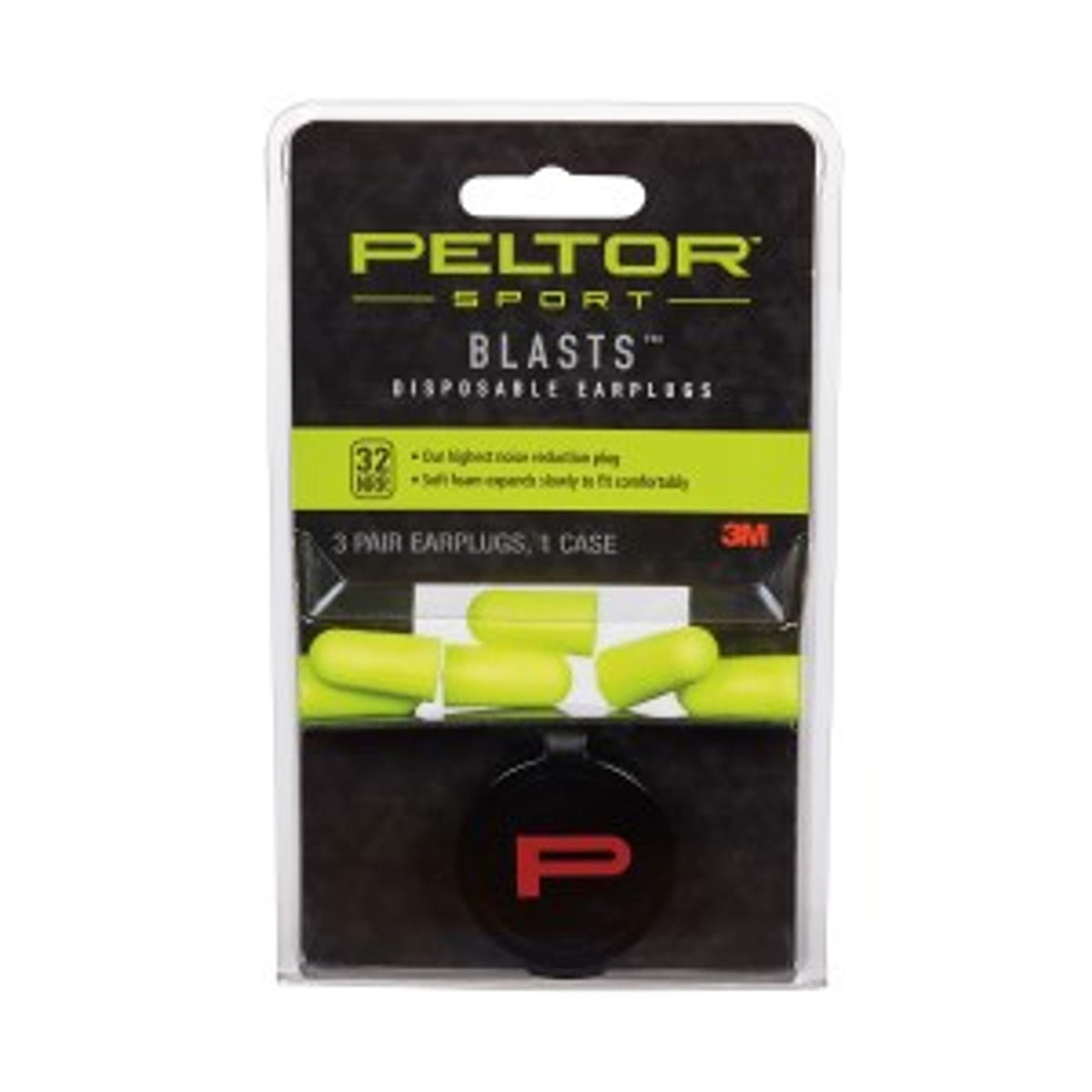 3M COMPANY - Peltor  Sport Blasts  Disposable Earplugs