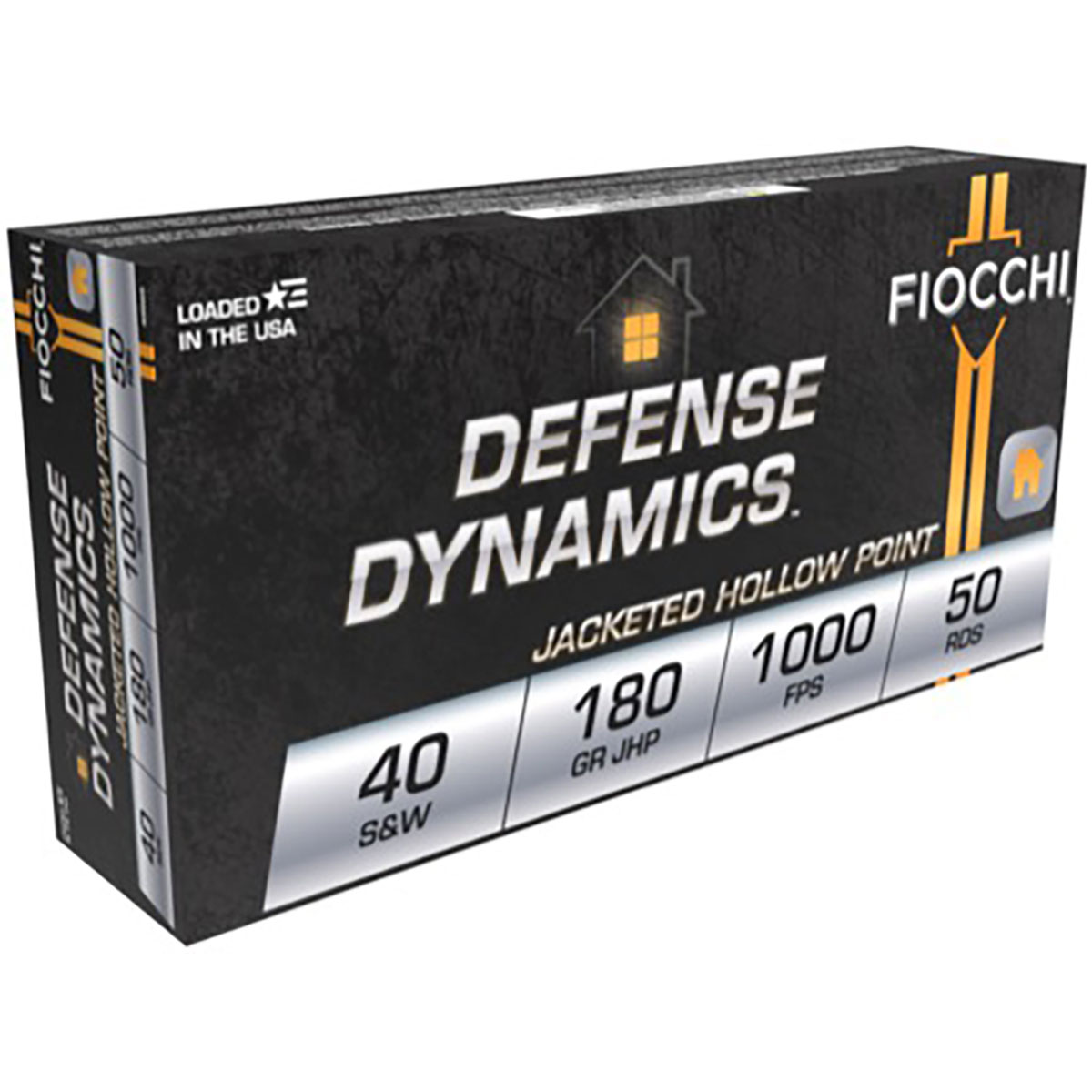 FIOCCHI AMMUNITION - DEFENSE DYNAMICS 40 S&W HANDGUN AMMO