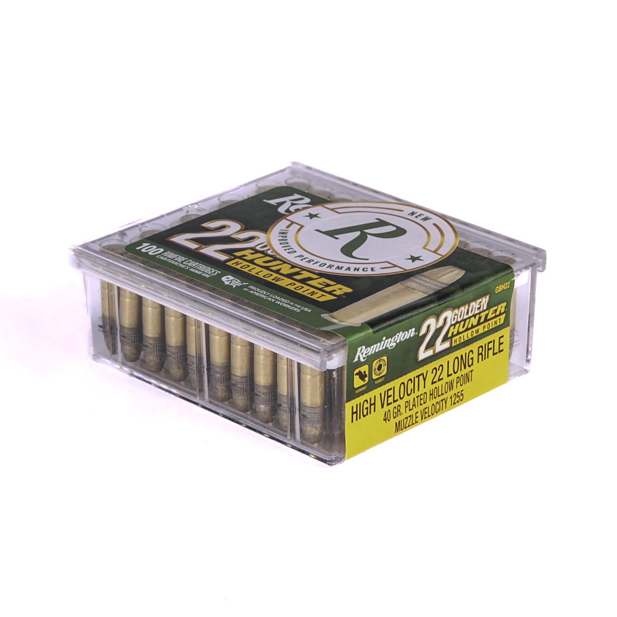 REMINGTON - GOLDEN HUNTER 22 LONG RIFLE RIMFIRE AMMO