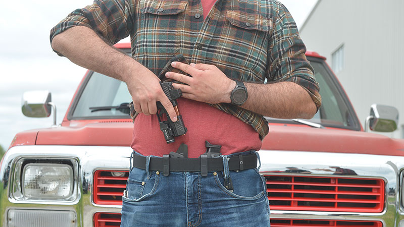 Image of a holster setup.