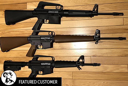 Eugene's Three Custom Retro Rifle™ Builds