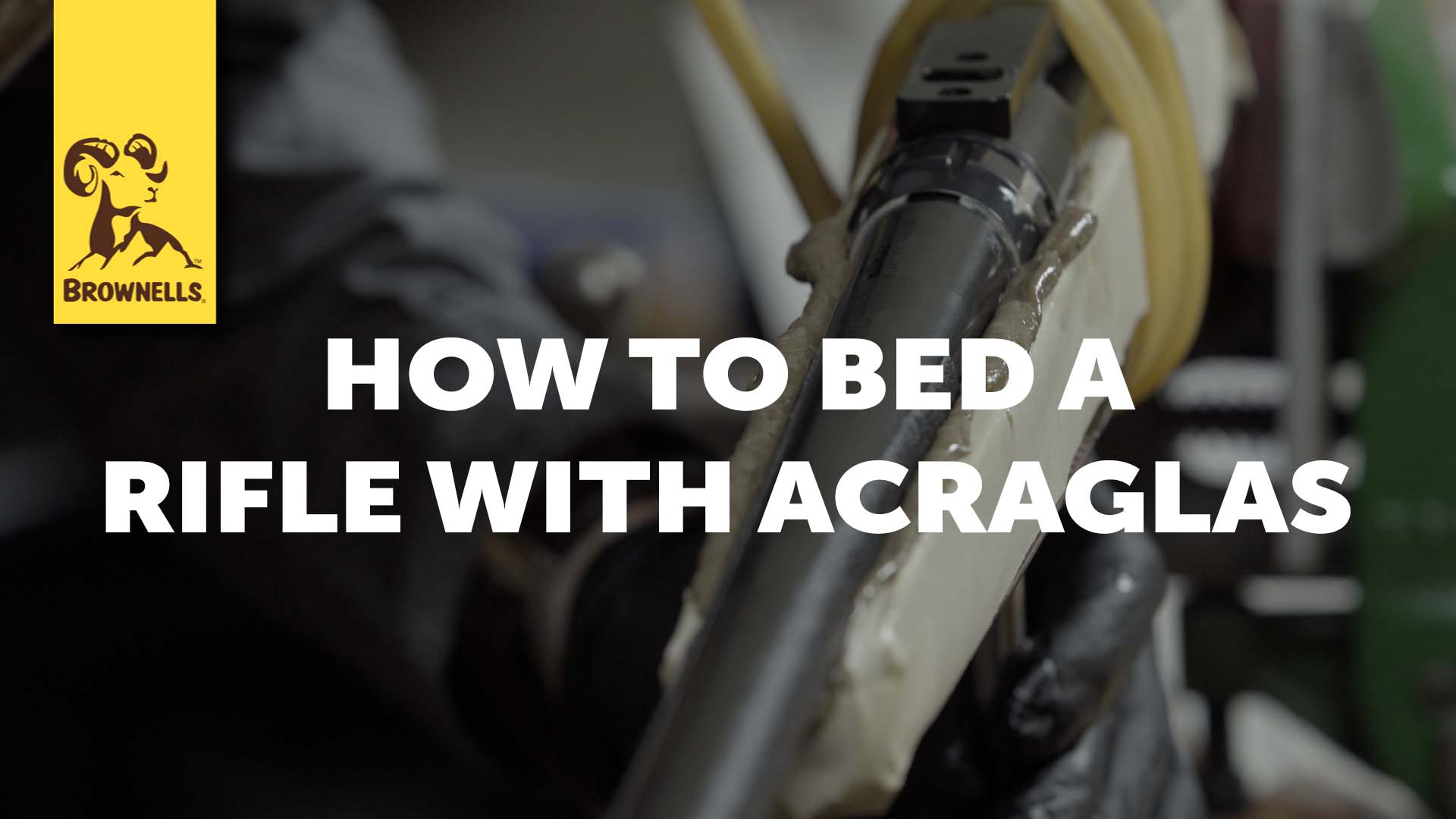 Tech Tip: How to Bed a Rifle With Acraglas Gel